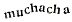 ムチャチャ